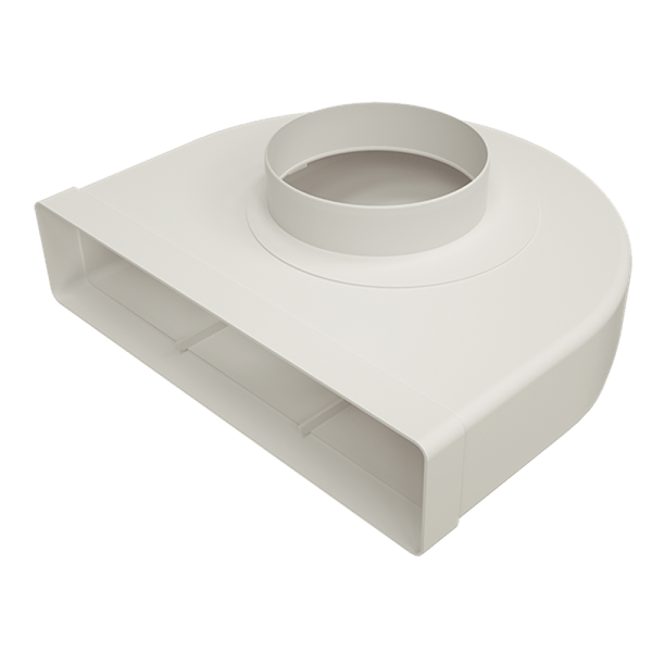 350x75 Rangehood Adapter 150mm Airvent